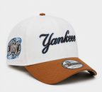 New York Yankees Subway Series Script White & Brown