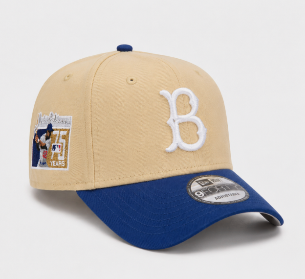 Brooklyn Dodgers 75 Years Cream & Blue